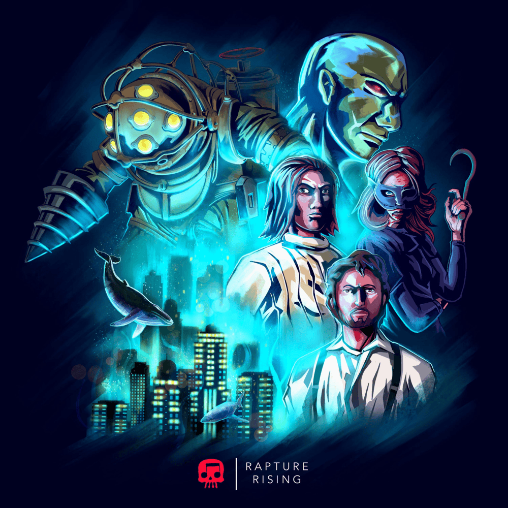Album cover art for "Rapture Rising (Reimagined)" by JT Music & Andrea Storm Kaden