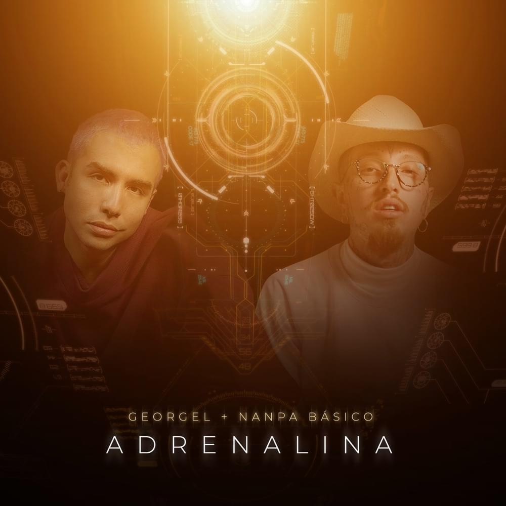 Album cover art for "Adrenalina" by Georgel