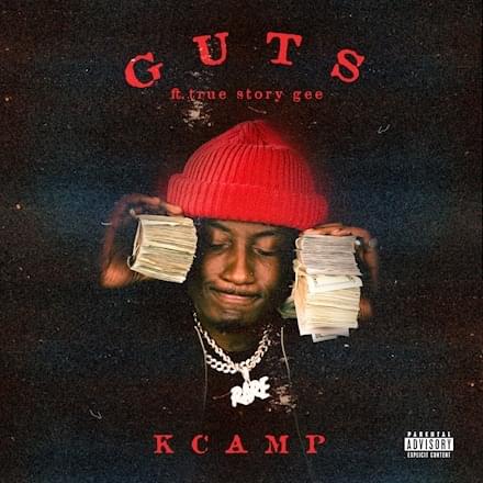 Album cover art for "Guts" by K CAMP