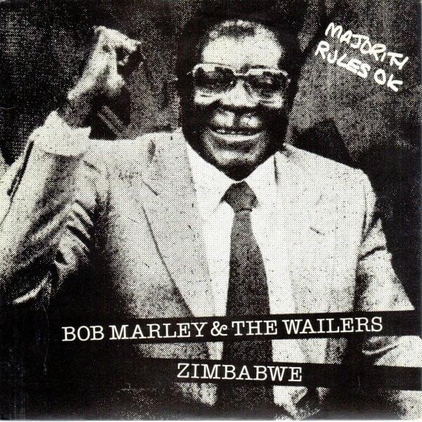 Album cover art for "Zimbabwe" by Bob Marley & The Wailers