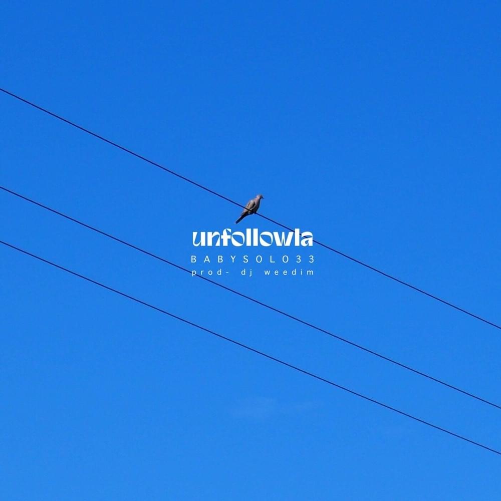 Album cover art for "UnfollowLa" by BabySolo33
