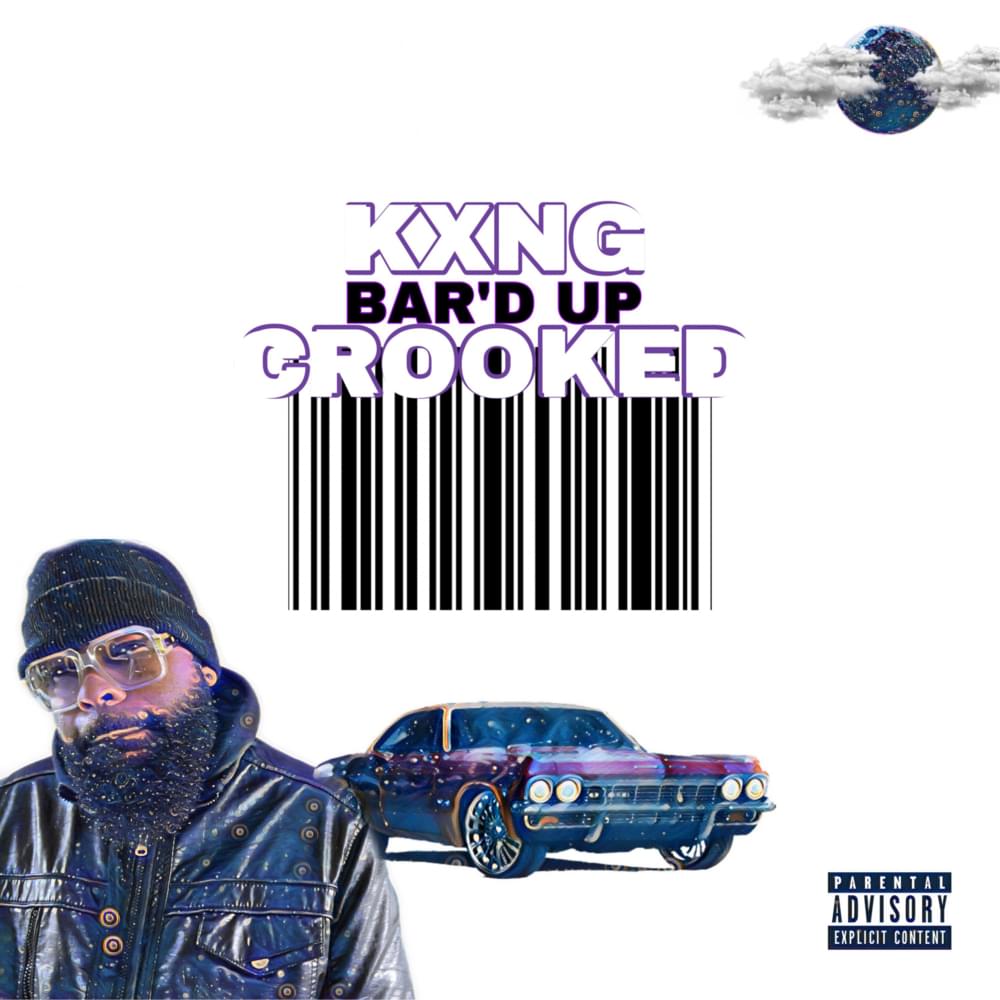 Album cover art for "Bar’d Up" by KXNG Crooked