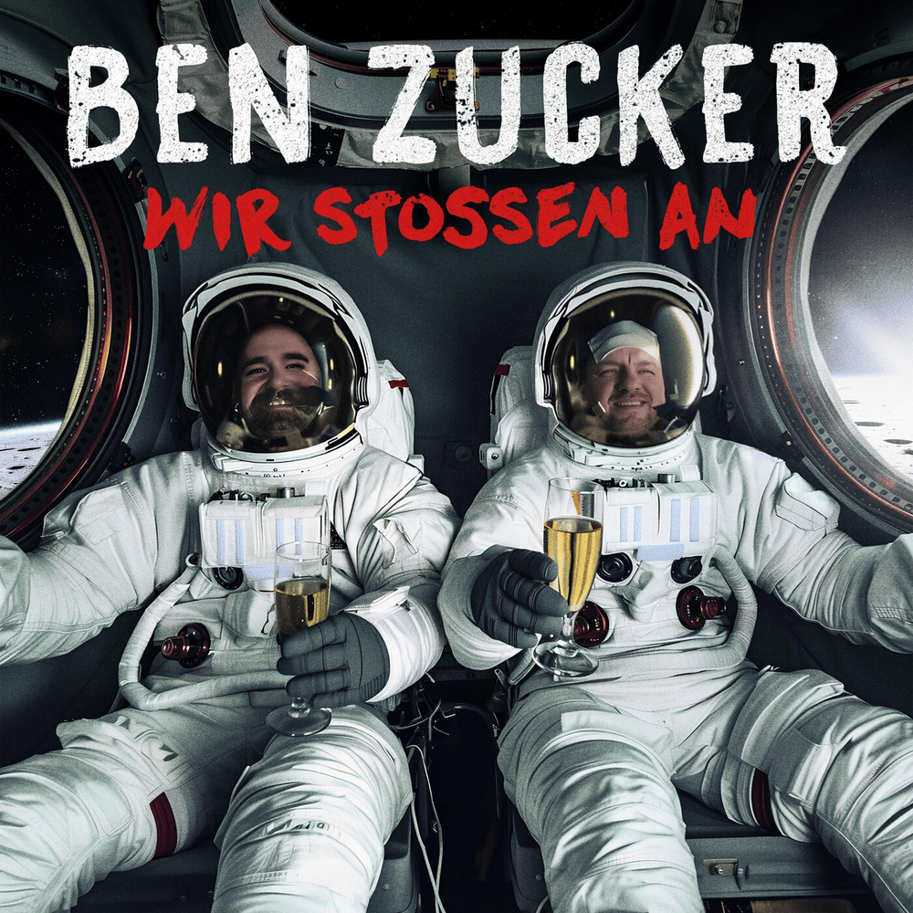 Album cover art for "Wir stossen an" by Ben Zucker