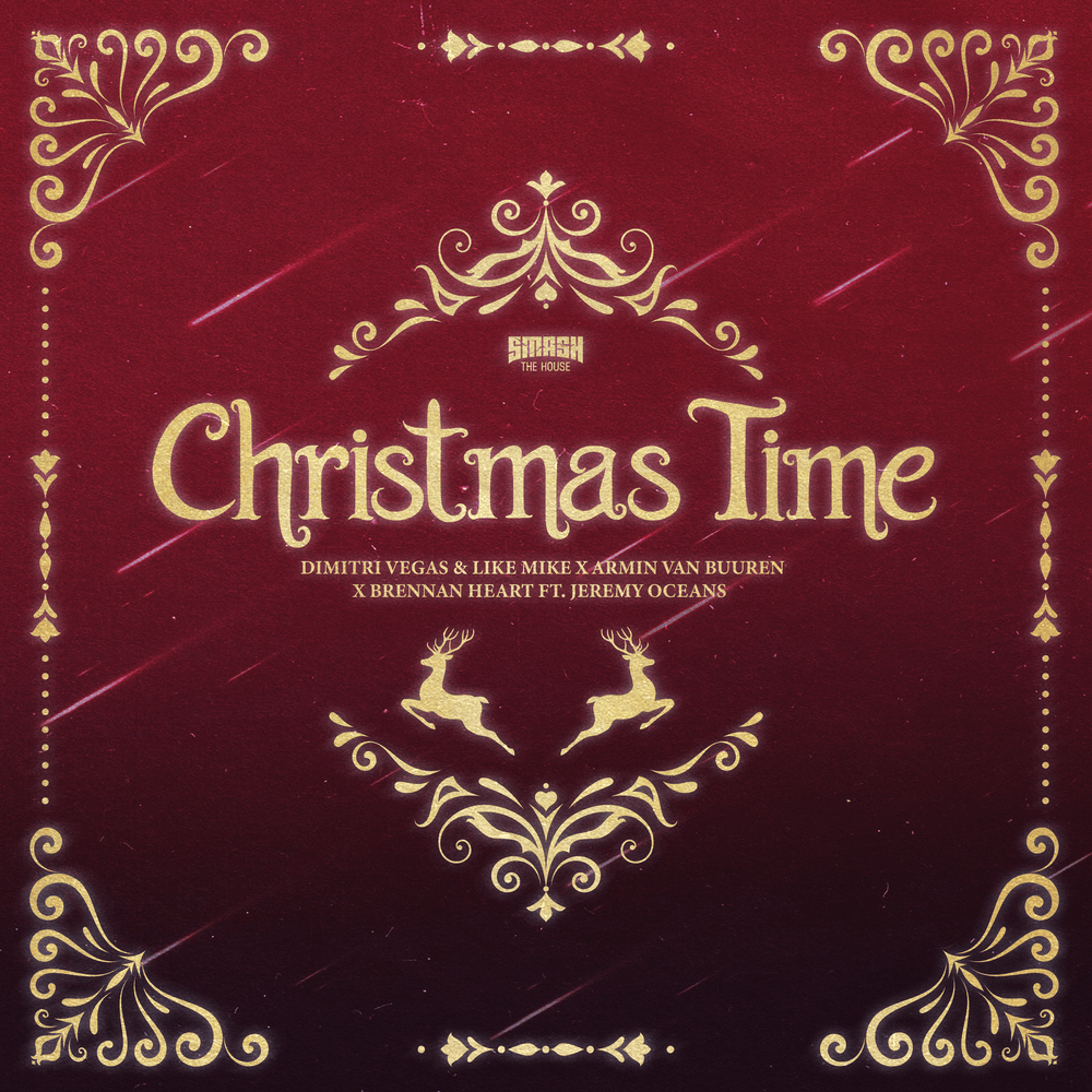 Album cover art for "Christmas Time [Live Acoustic]" by Dimitri Vegas & Like Mike
