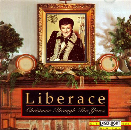 Album cover art for "’Twas The Night Before Christmas" by Liberace