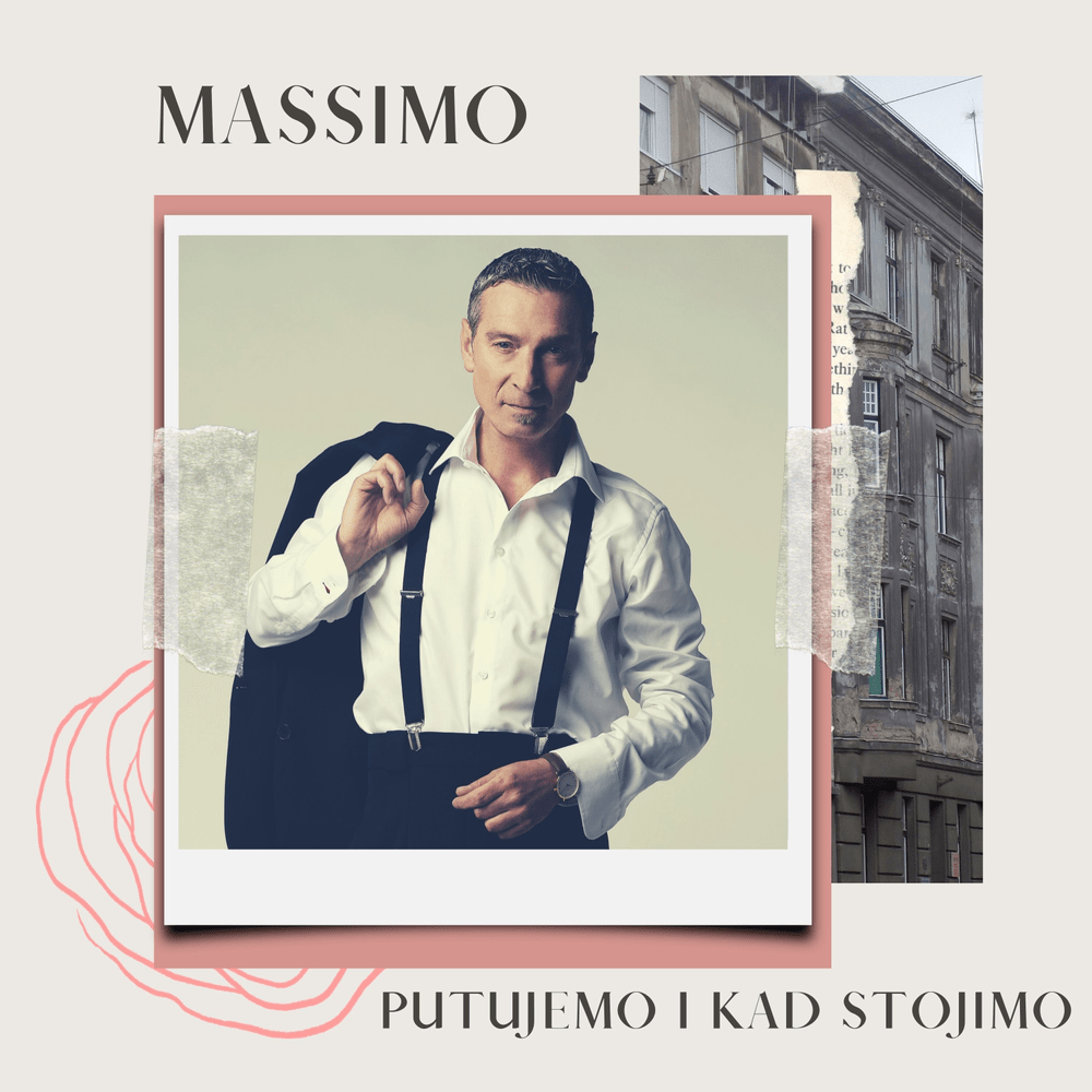 Album cover art for "Putujemo i kad stojimo" by Massimo (HRV)