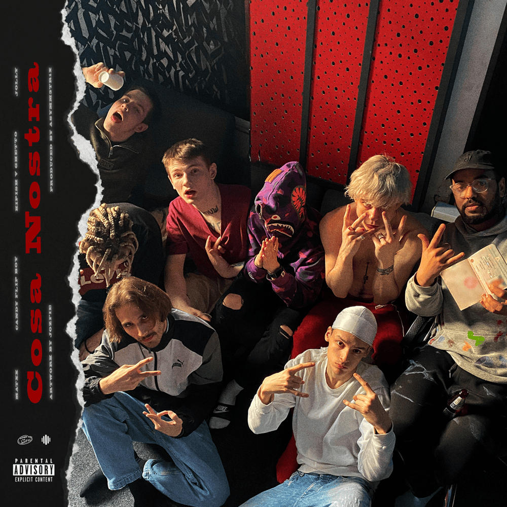 Album cover art for "Cosa Nostra" by MATXX & Jolly YTG