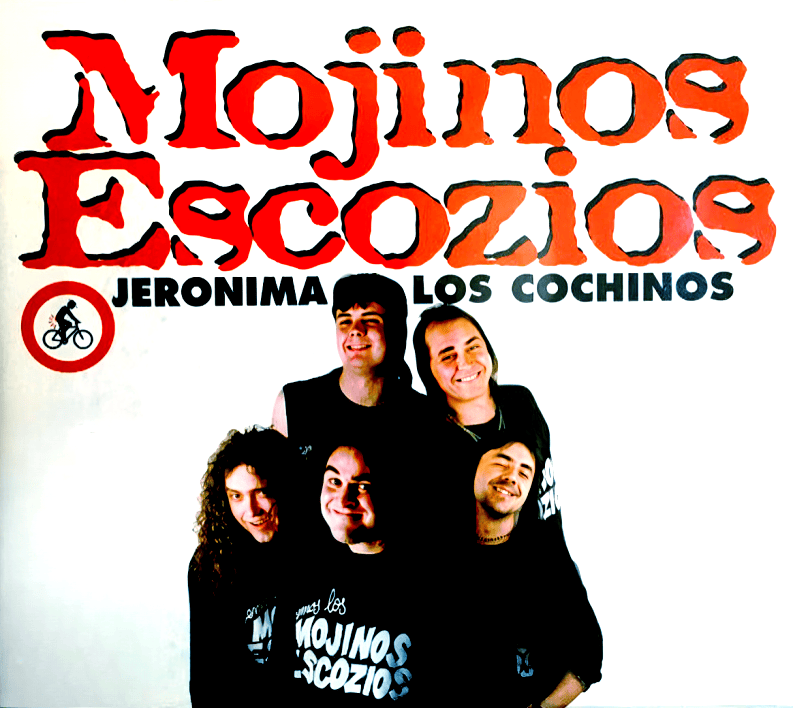 Album cover art for "Jerónima" by Mojinos Escozios