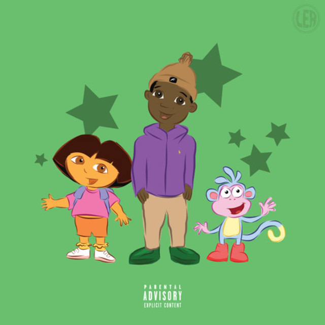 Album cover art for "I’m da Map" by Duwap Kaine