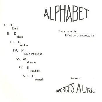 Cover image for Alphabet