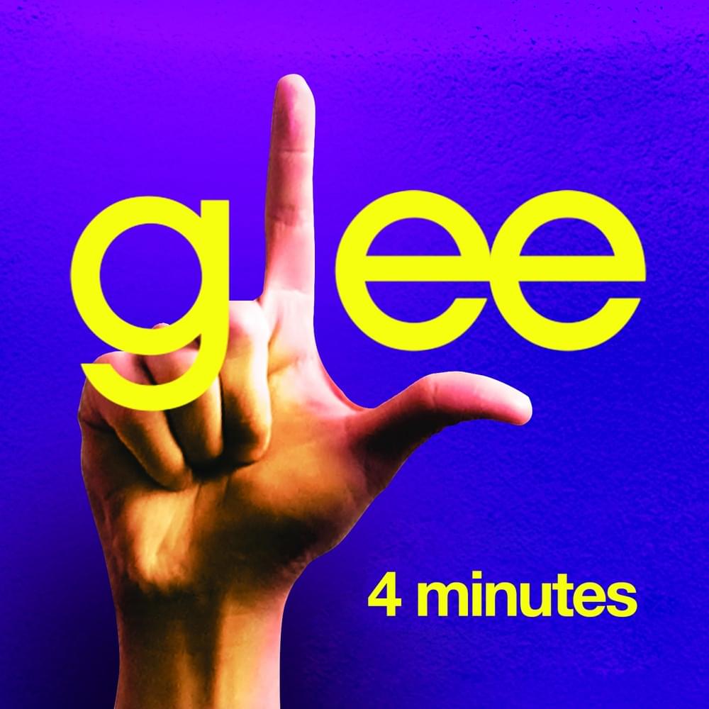 Album cover art for "4 Minutes" by Glee Cast