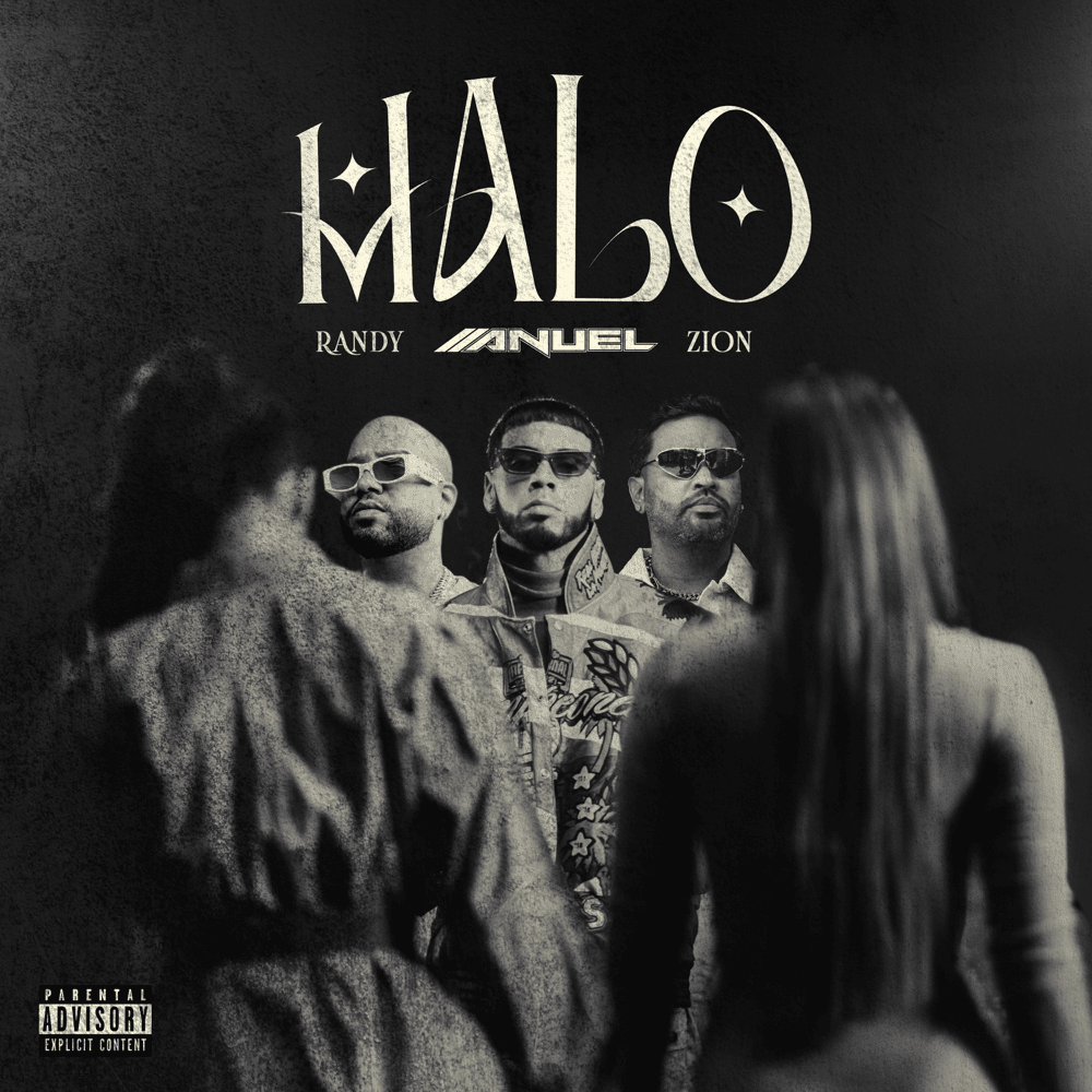 Album cover art for "Malo" by Anuel AA