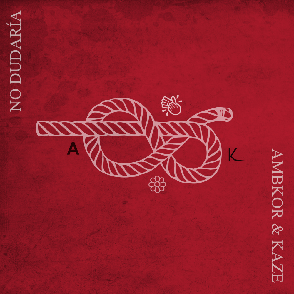 Album cover art for "No Dudaría (Si Supiera)" by AMBKOR