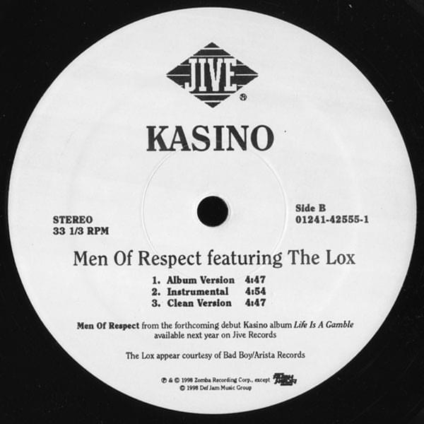 Album cover art for "Men of Respect" by DJ Clue & The LOX