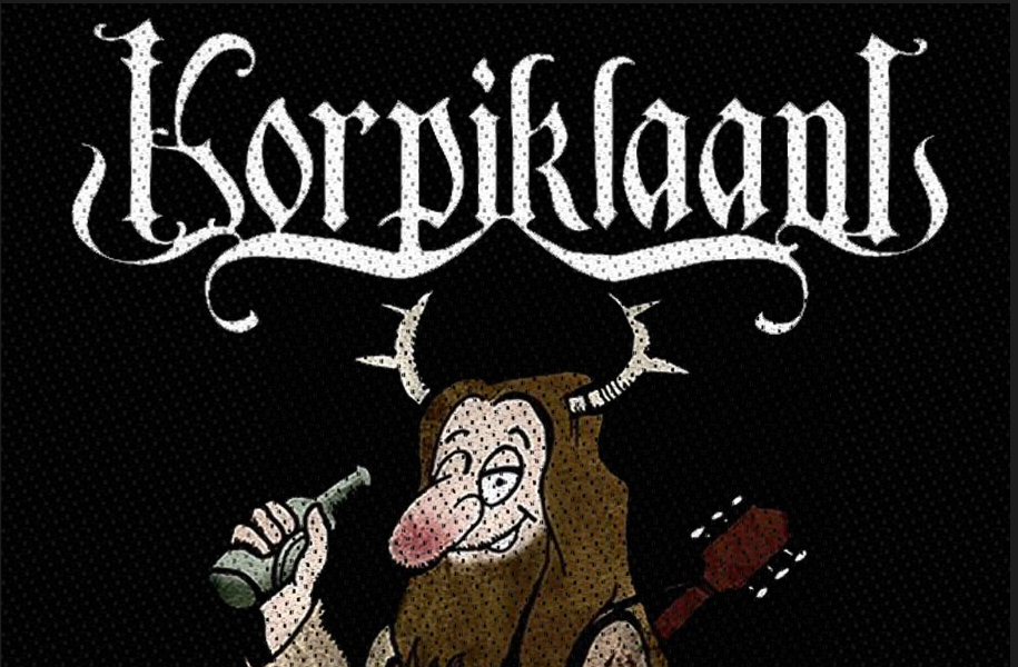 Album cover art for "Happy Little Boozer" by Korpiklaani