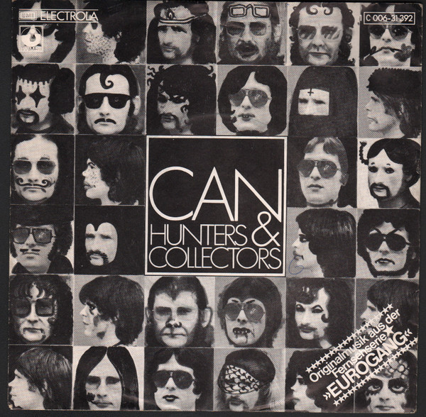 Album cover art for "Hunters and Collectors" by Can