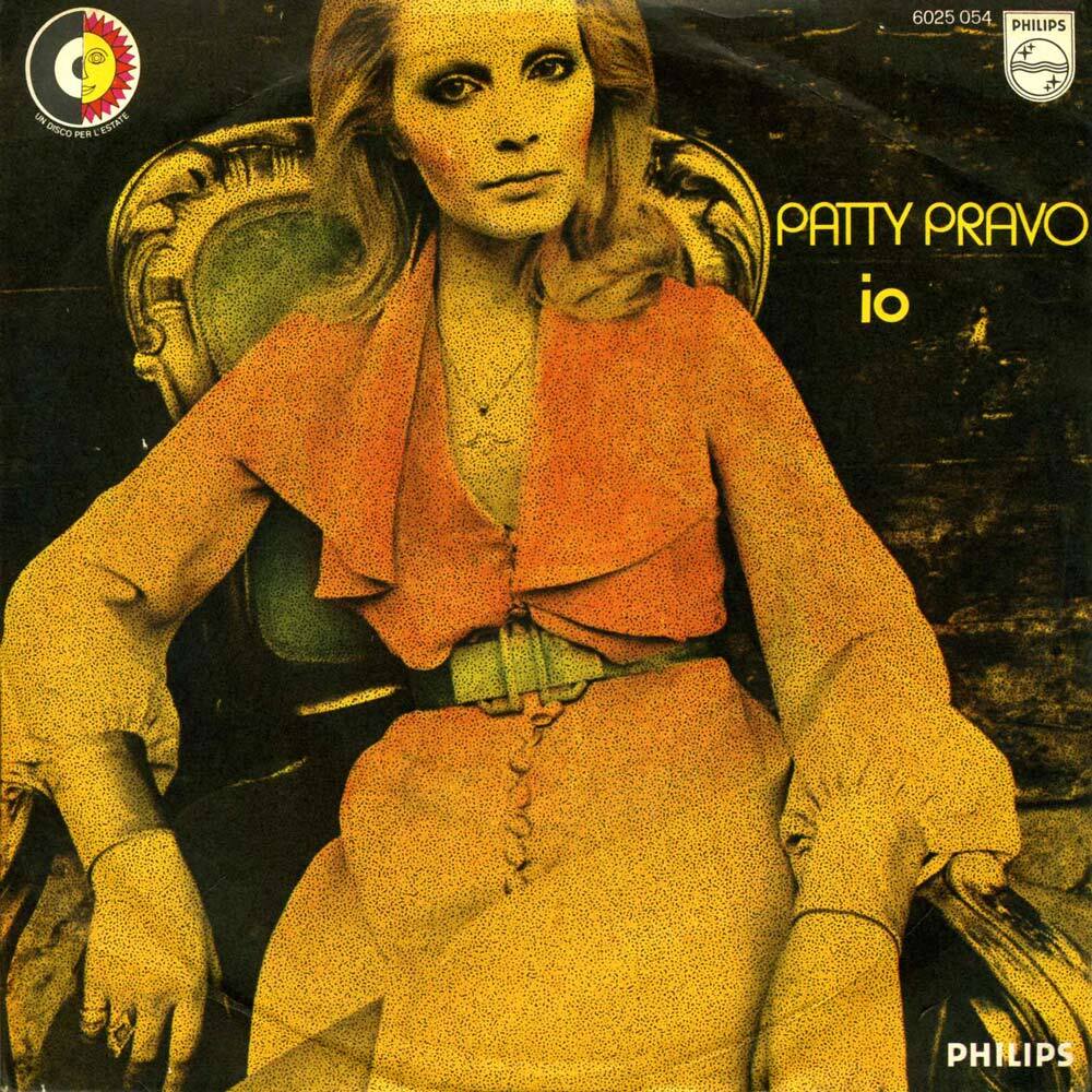Album cover art for "Io" by Patty Pravo