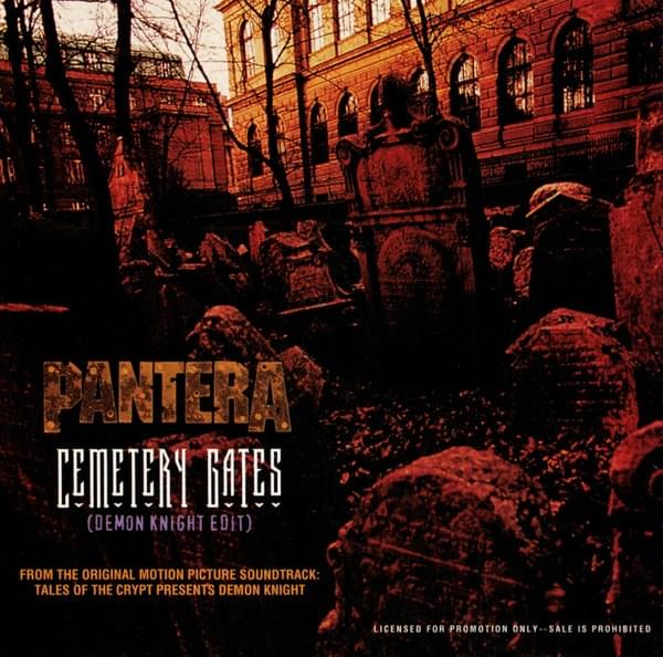 Album cover art for "Cemetery Gates (Demon Knight Edit)" by Pantera