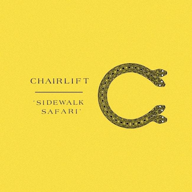 Album cover art for "Sidewalk Safari" by Chairlift