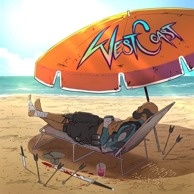 Album cover art for "West Coast" by Homeboy Sandman