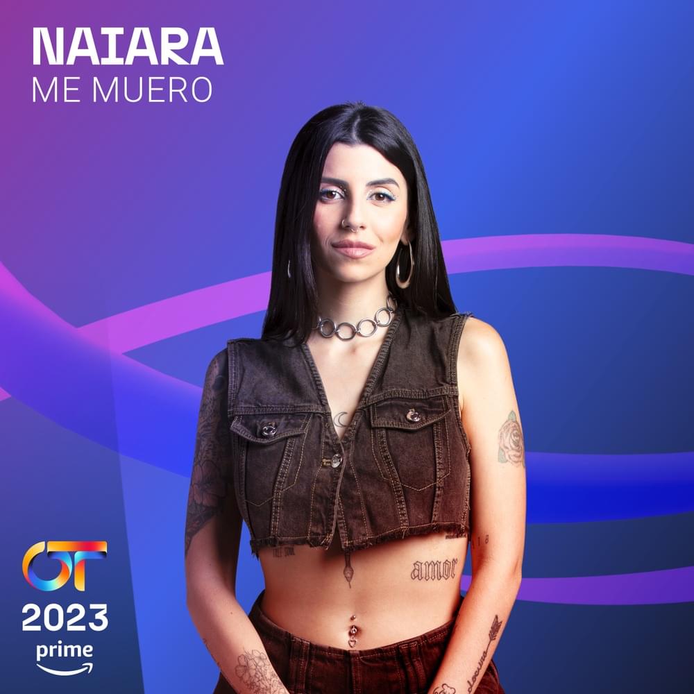 Album cover art for "Me Muero" by Naiara