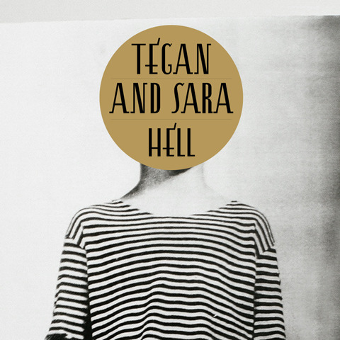 Album cover art for "Hell" by Tegan and Sara