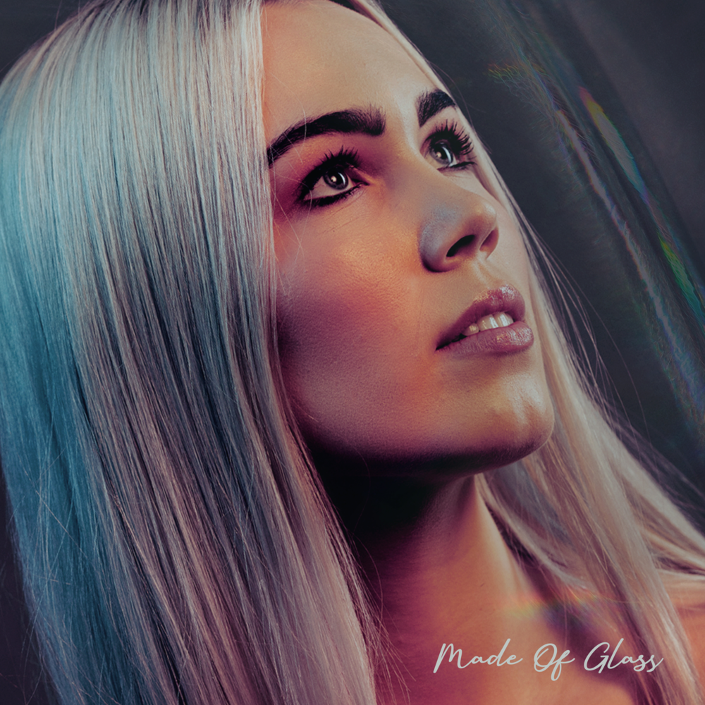 Album cover art for "Made of Glass" by Sofie Fjellvang