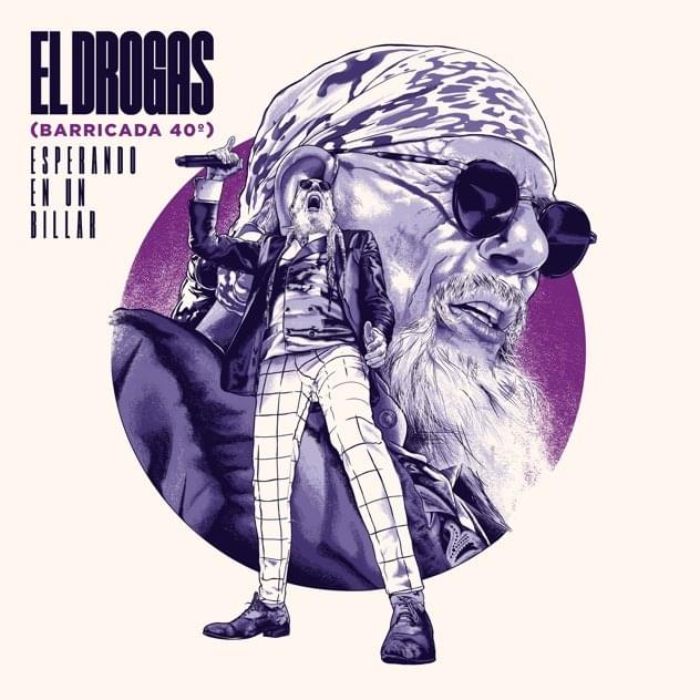 Album cover art for "Esperando en un billar (En Directo Navarra Arena)" by El Drogas