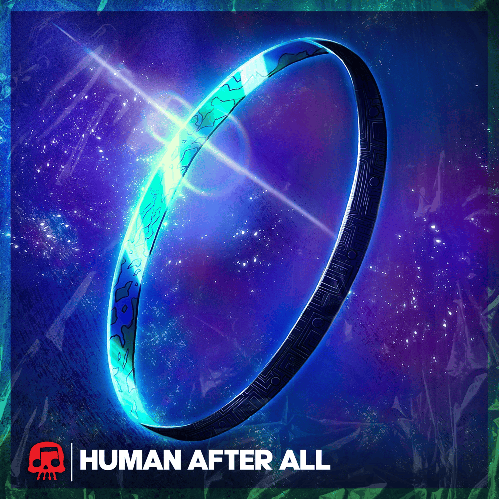 Album cover art for "Human After All" by JT Music & Andrea Storm Kaden