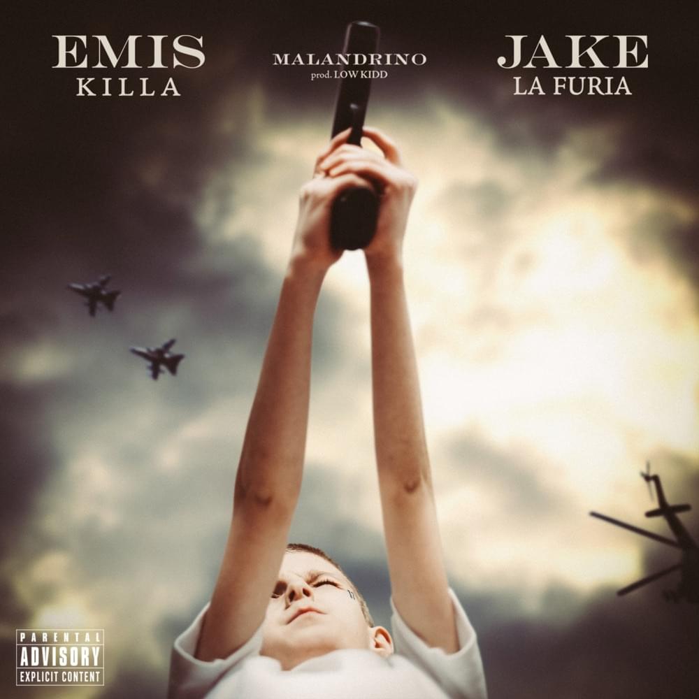 Album cover art for "Malandrino" by Emis Killa