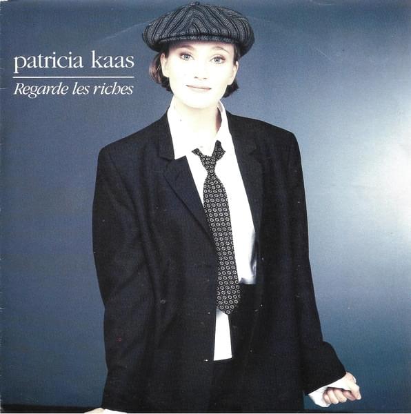Album cover art for "Regarde les riches" by Patricia Kaas