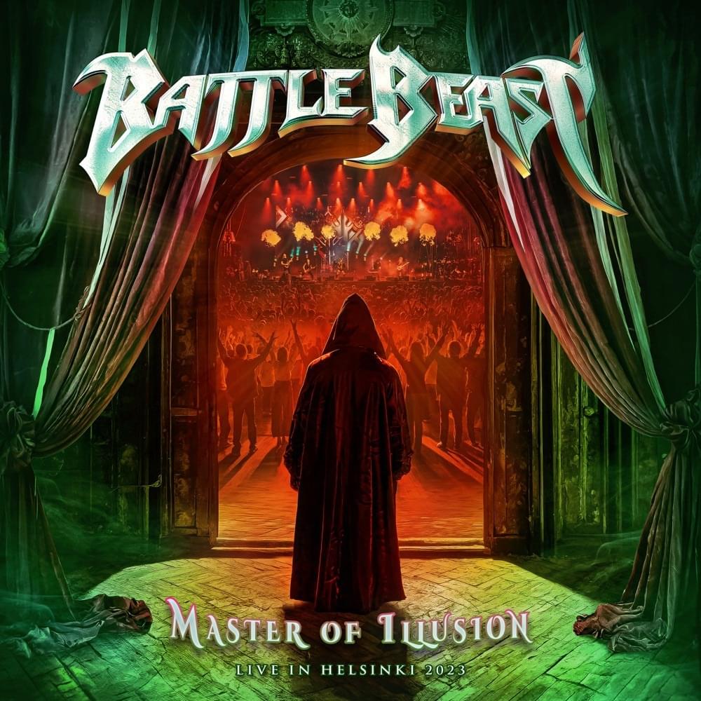 Album cover art for "Master of Illusion (Live in Helsinki 2023)" by Battle Beast