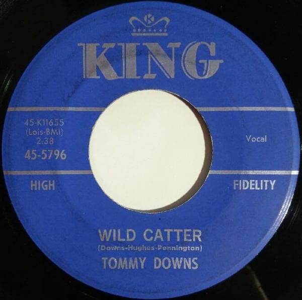 Album cover art for "Wild Catter" by Tommy Downs