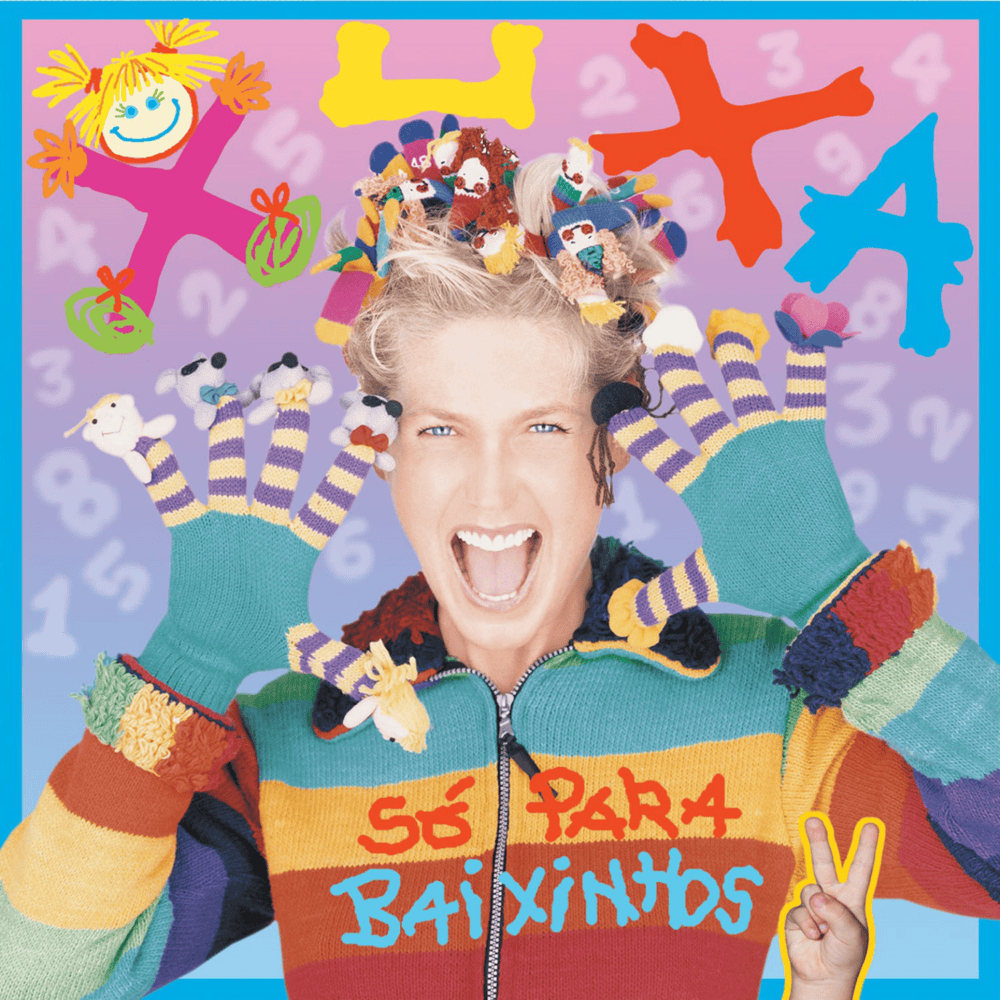 Album cover art for "O Ônibus" by Xuxa