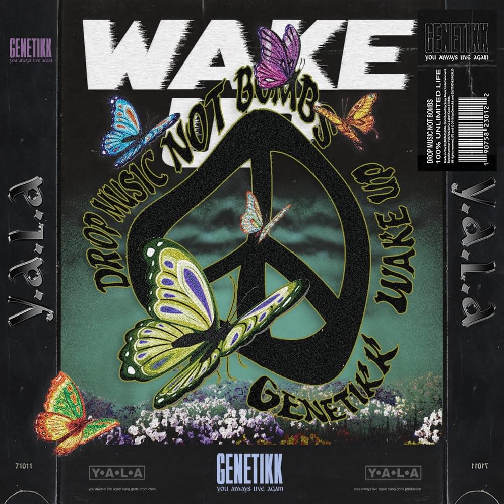 Album cover art for "WAKE UP" by Genetikk