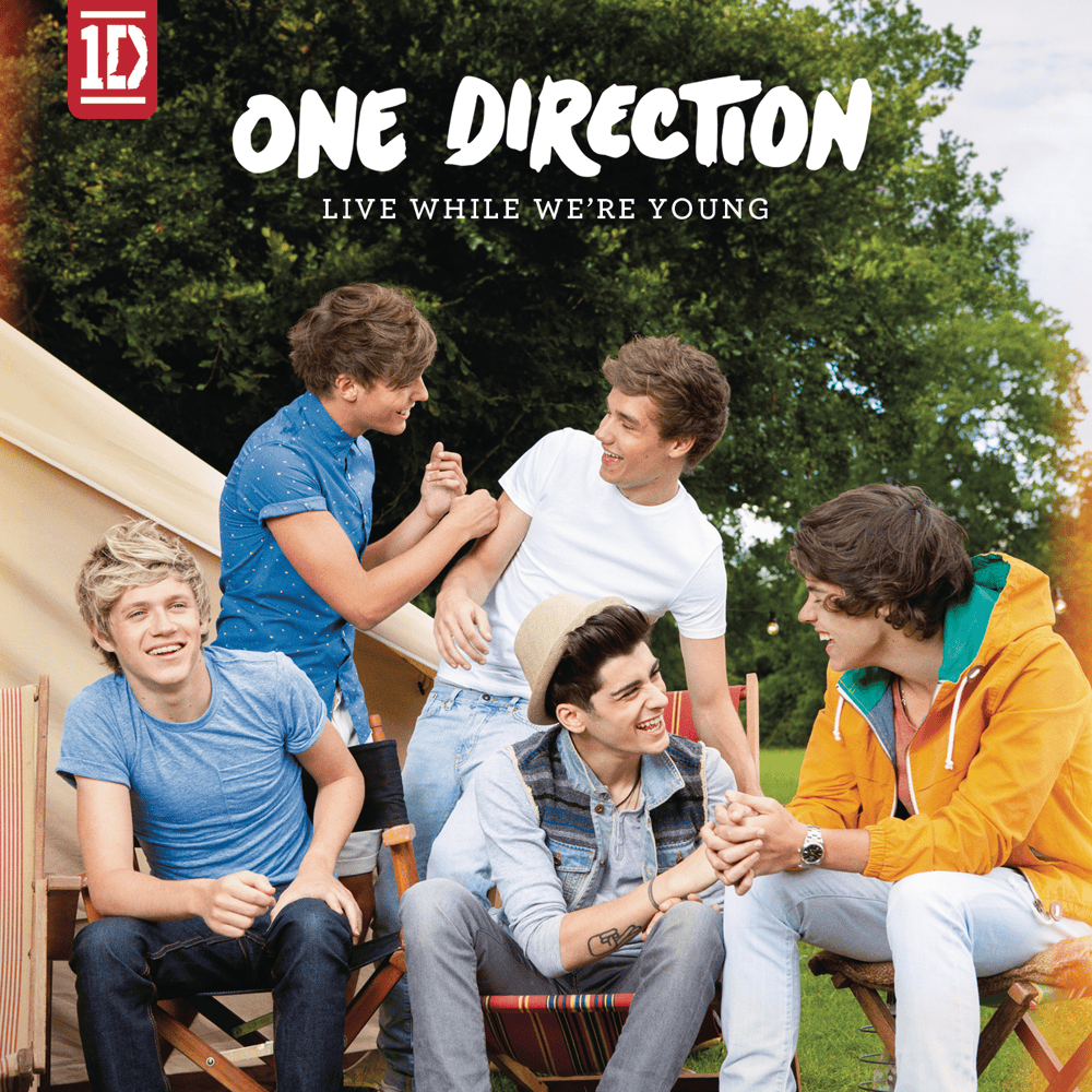 Album cover art for "Live While We’re Young" by One Direction
