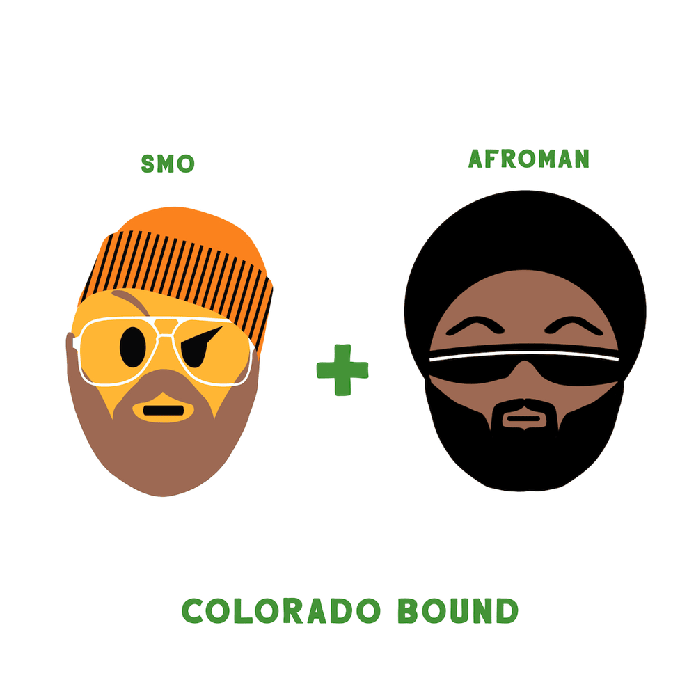 Album cover art for "Colorado Bound" by SMO