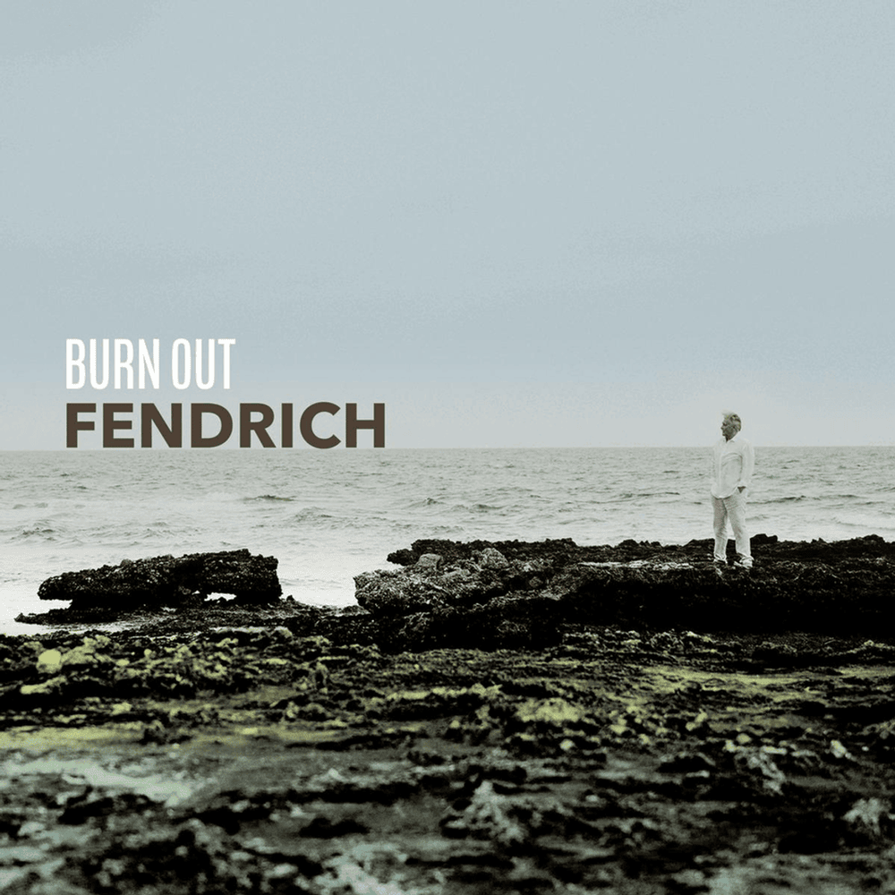 Album cover art for "Burn Out" by Rainhard Fendrich