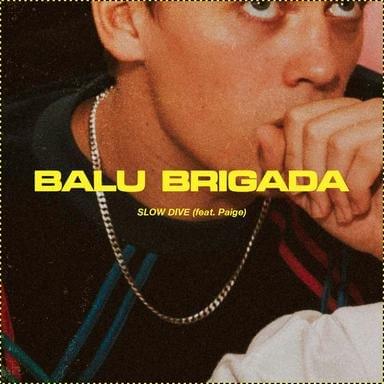Album cover art for "Slow Dive" by Balu Brigada & Paige