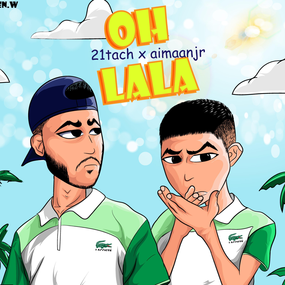Album cover art for "Oh Lala" by Spotify & Aiman Jr