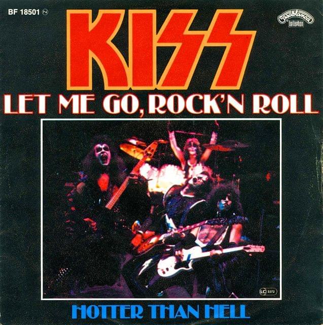Album cover art for "Let Me Go, Rock ‘n’ Roll" by KISS