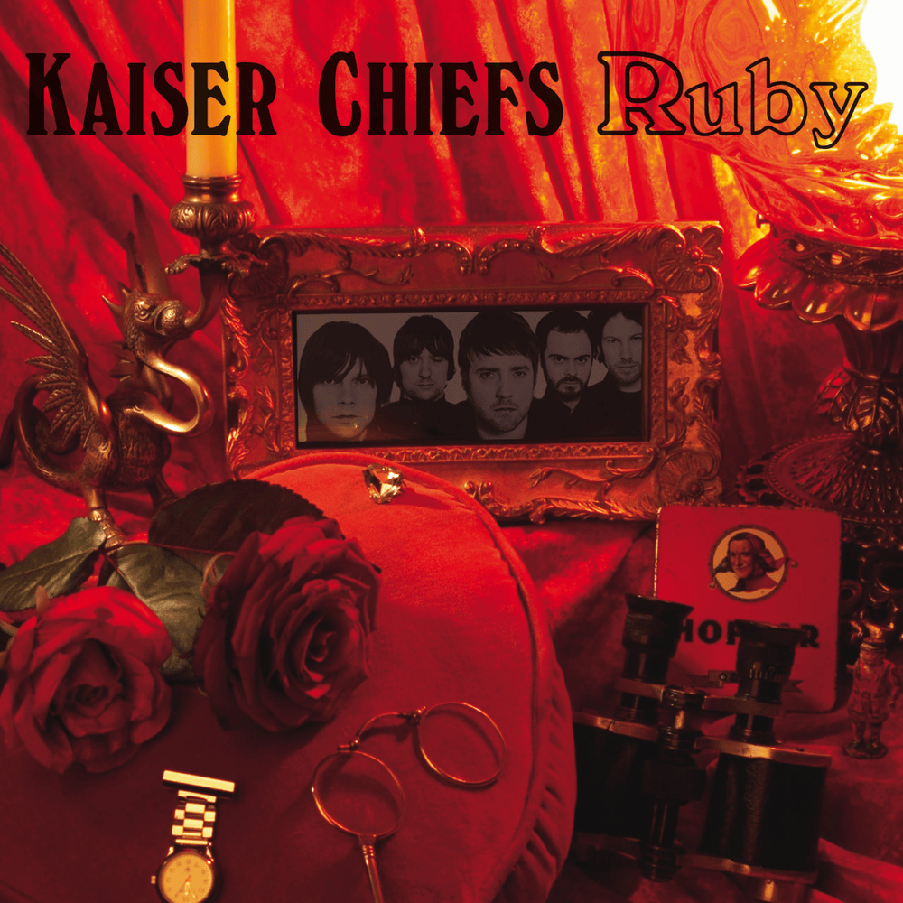 Album cover art for "Ruby" by Kaiser Chiefs