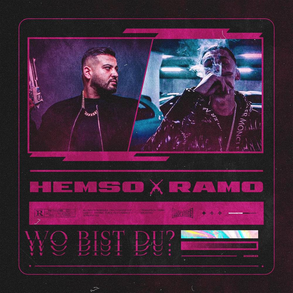Album cover art for "Wo bist du" by Hemso & RAMO