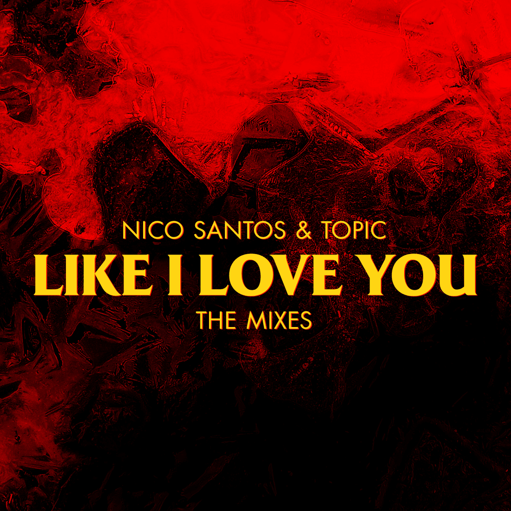 Album cover art for "Like I Love You (The Lonely Piano Session)" by Nico Santos