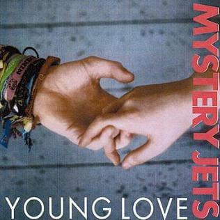 Album cover art for "Young Love" by Mystery Jets & Laura Marling