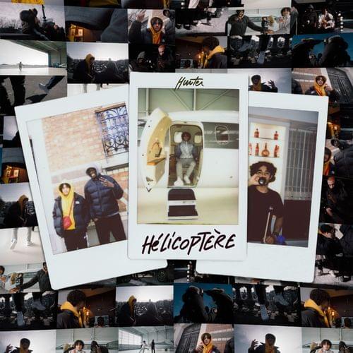 Album cover art for "Hélicoptère" by Hunter