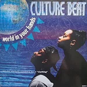 Album cover art for "World in Your Hands" by Culture Beat
