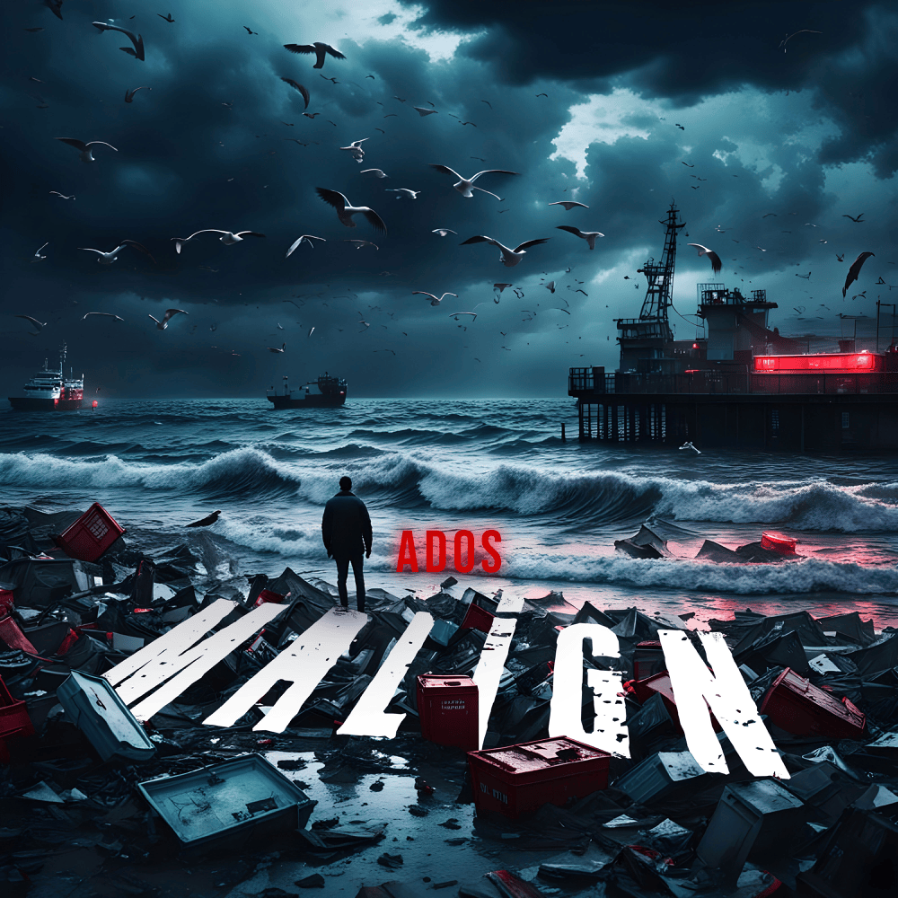 Album cover art for "Malign" by Ados