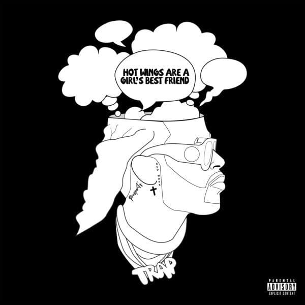 Album cover art for "Hot Wings" by 2 Chainz
