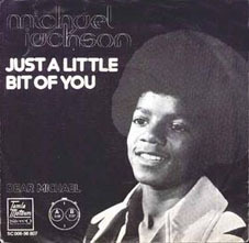Album cover art for "Just a Little Bit of You" by Michael Jackson